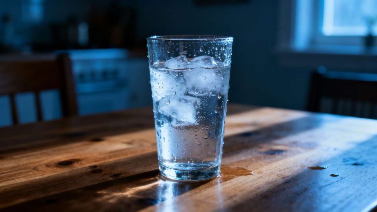 Por qué beber agua demasiado fría puede provocar hinchazón