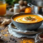 Cómo preparar una sopa detox antiinflamatoria con 4 ingredientes de temporada
