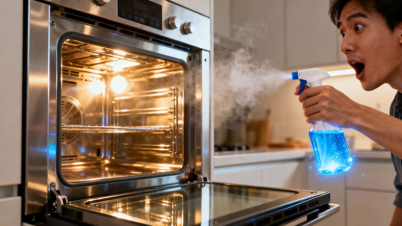 Ni bicarbonato ni limón: la mezcla mágica y radical para limpiar tu horno como nuevo