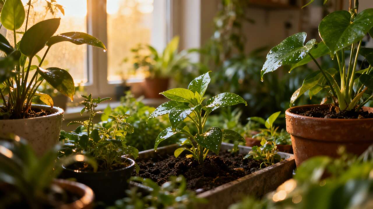 ¿Quién dijo que hace falta un jardín para cultivar plantas? Aquí está la prueba de lo contrario