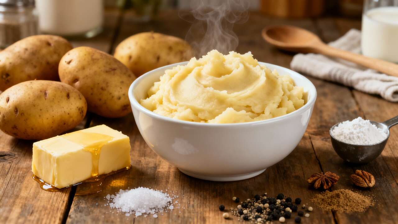 El método olvidado para cocer patatas y obtener un puré dos veces más cremoso